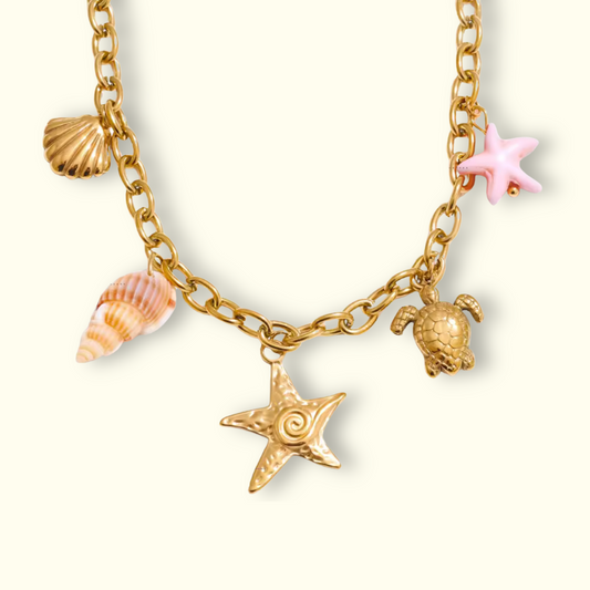 Summer Lovin' Charm Necklace