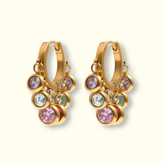 'Ibiza' earrings (colorful)