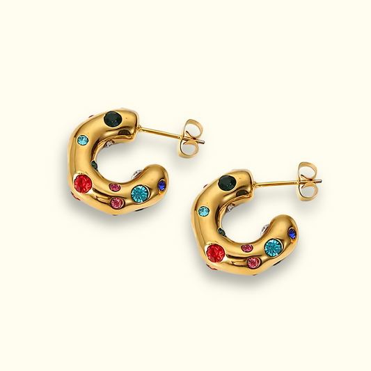 'Angel' earrings (colorful)