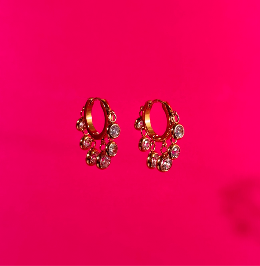 IBIZA (clear) earrings