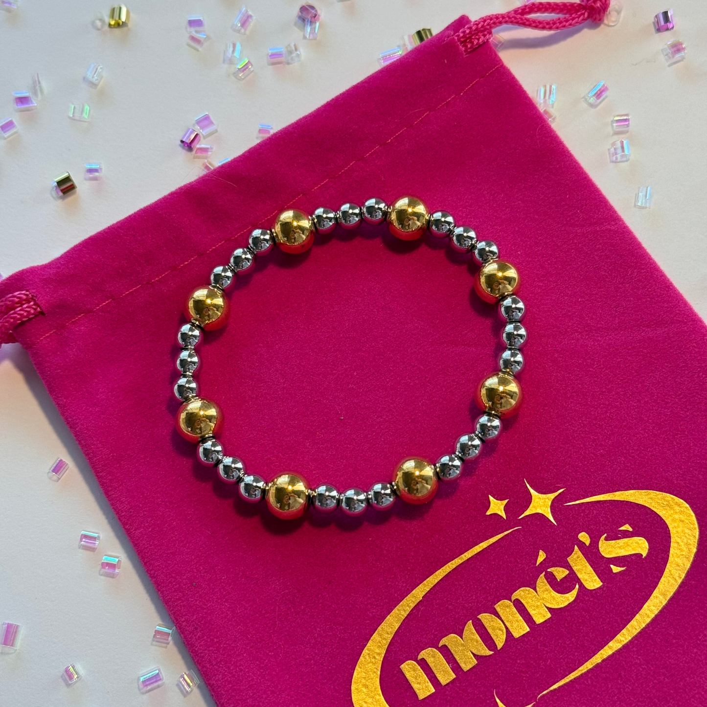 VENICE mixed bubble bracelet